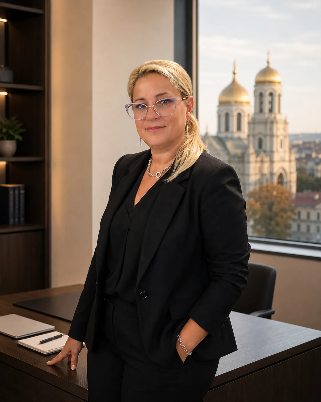 Адвокат Румяна Баргазова в професионален офис във Варна
